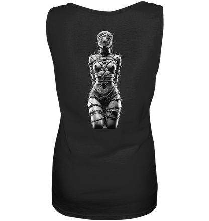 BDSM Techno Fusion – Barbed Wire Embrace - Ladies Tank Top