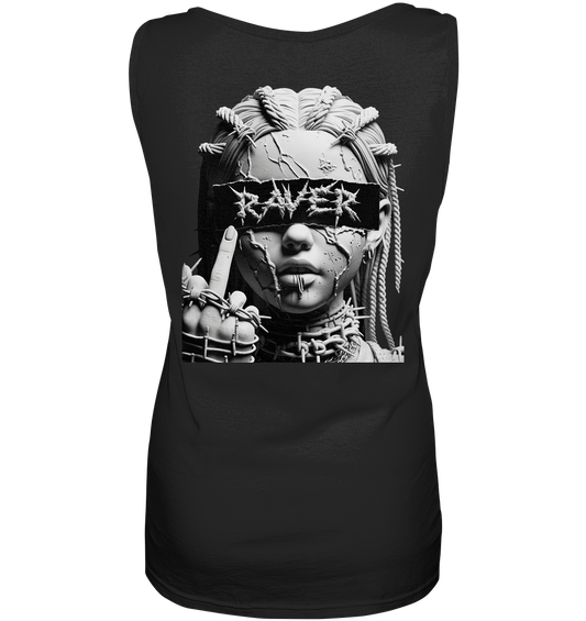 Rebel ShirtFrequency - Organic Oversize - Ladies Tank-Top