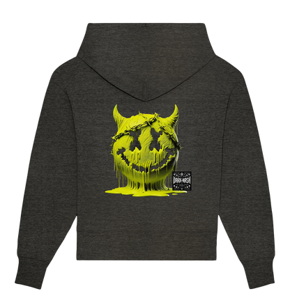 Acid Smiley – The pulsating heart of rave culture - Organic Oversize Hoodie