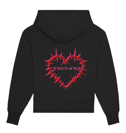 Heartcore Rave - Organic Oversize Hoodie