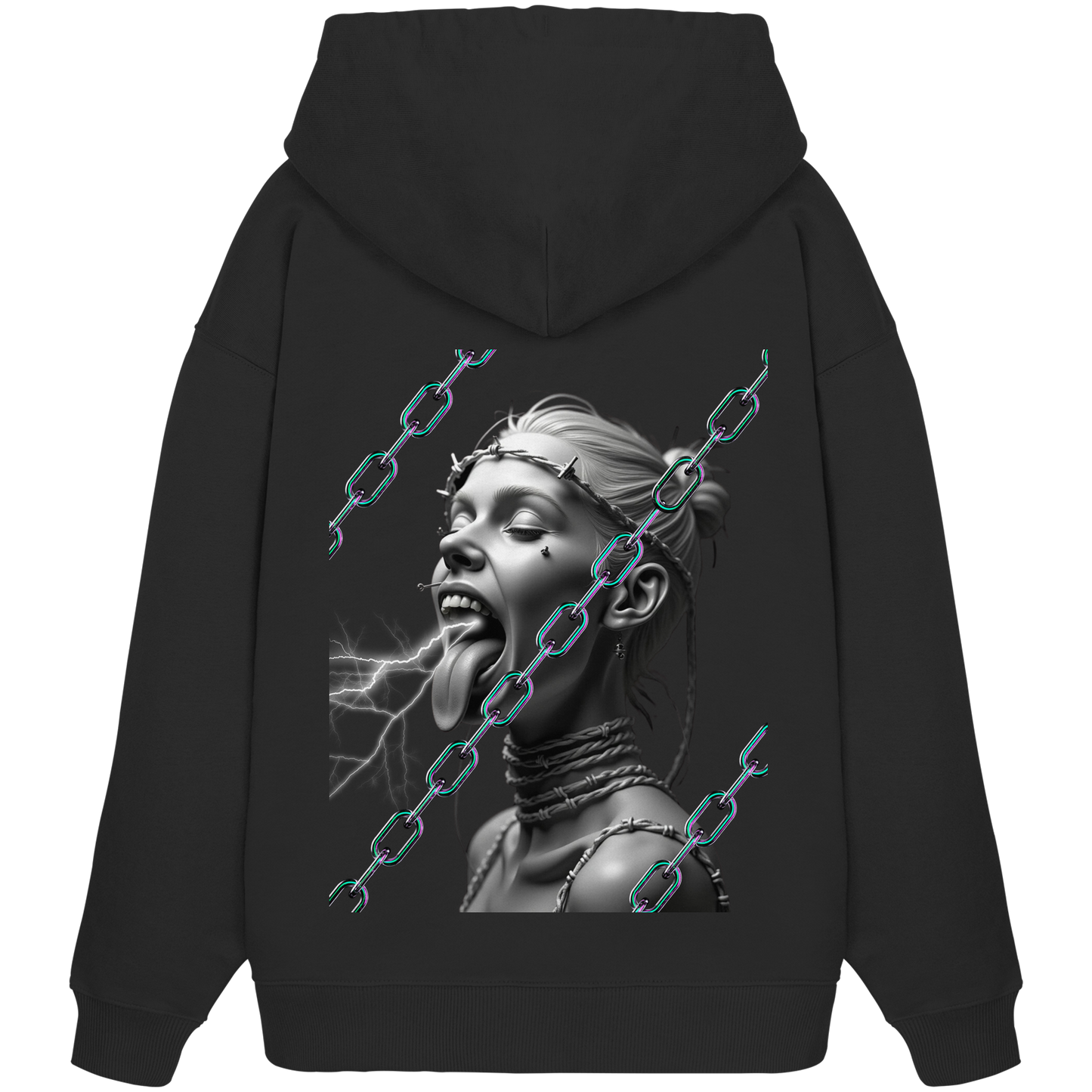 Kinky Flash - Organic Oversize Hoodie