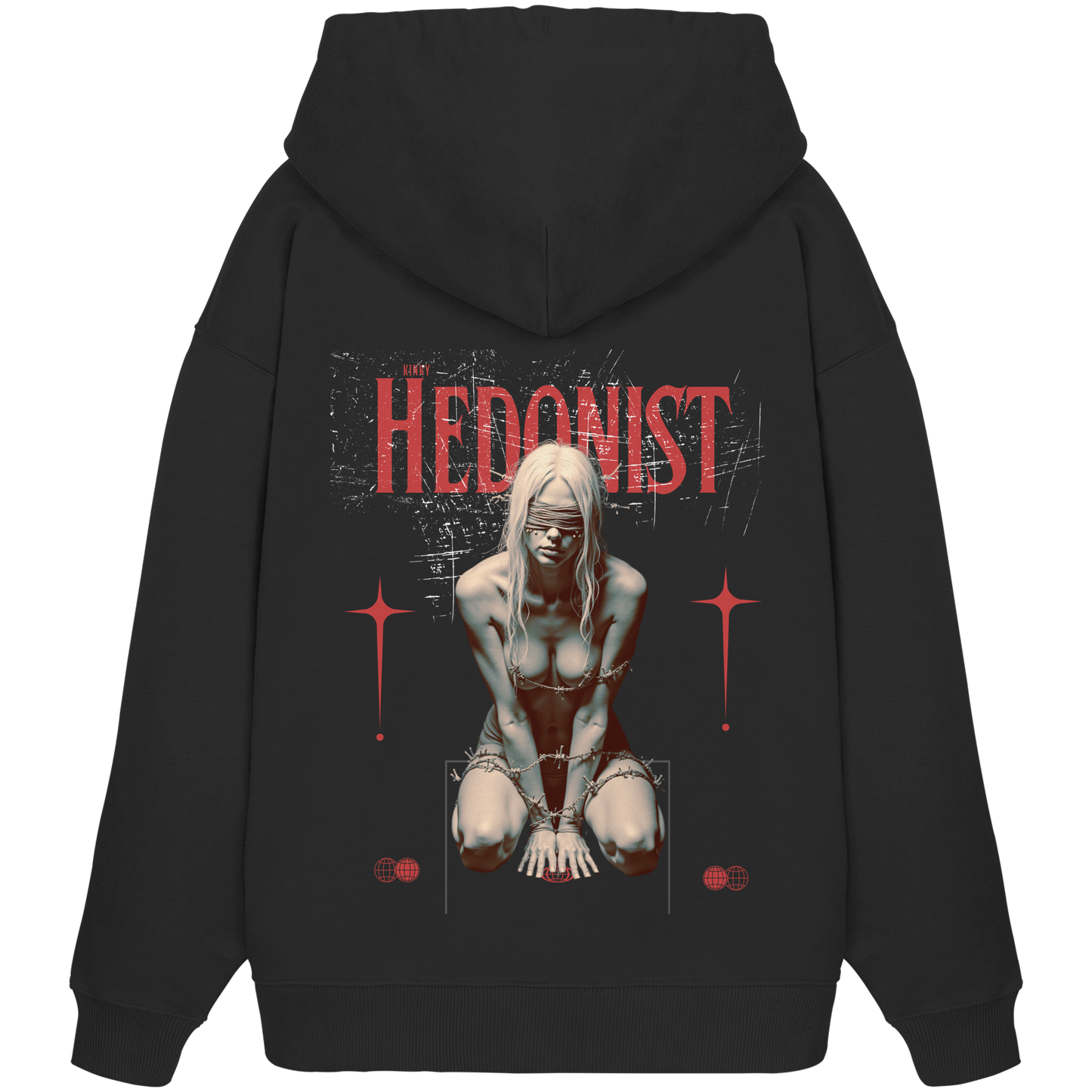 Kinky Hedonist - Organic Oversize Hoodie