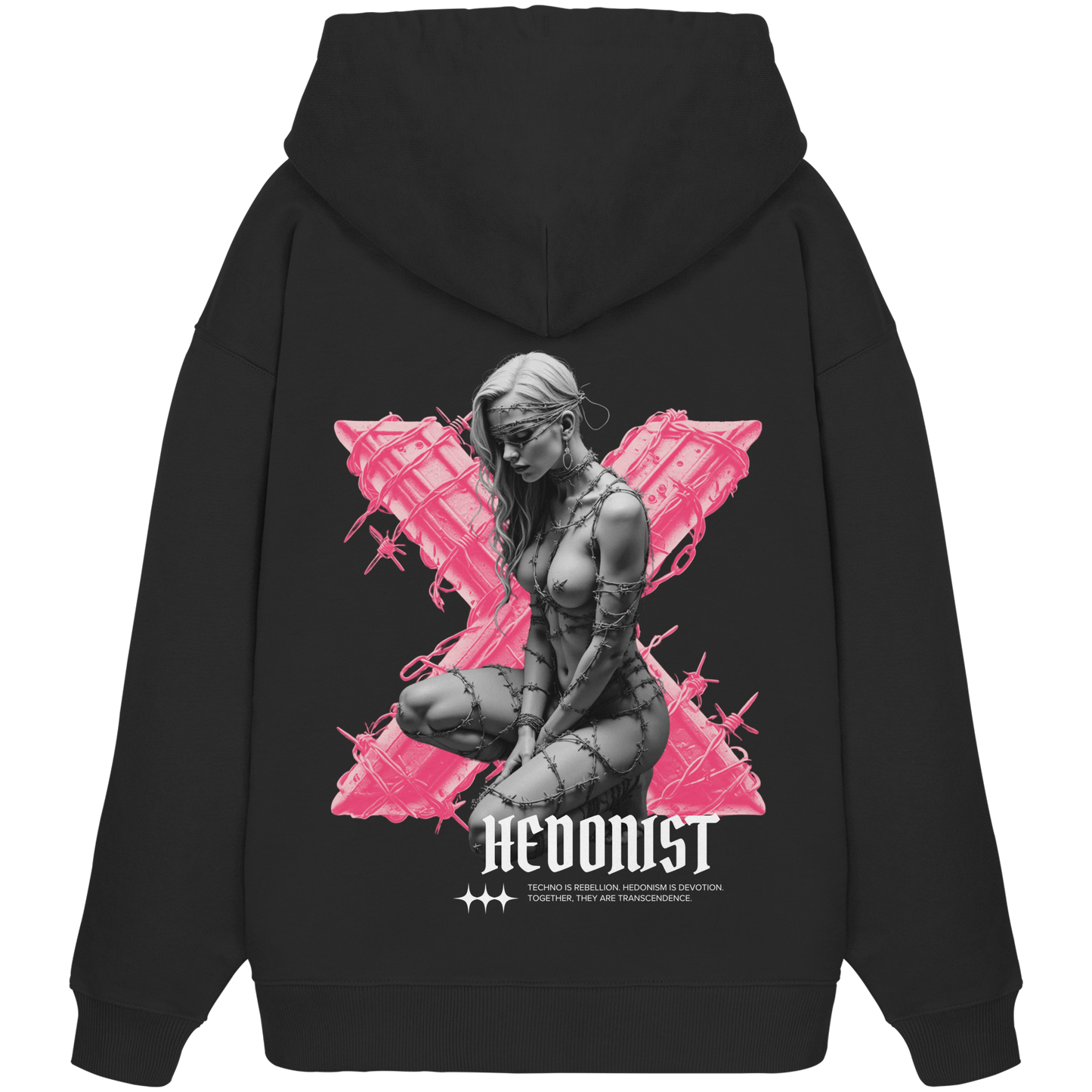 Pink Hedonist - Organic Oversize Hoodie