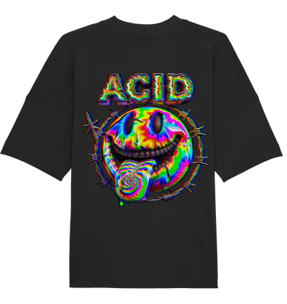 Acid Smile - Organic Oversized Shirt