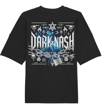 DARKXNASH Chain (Backprint) - Organic Oversize Shirt