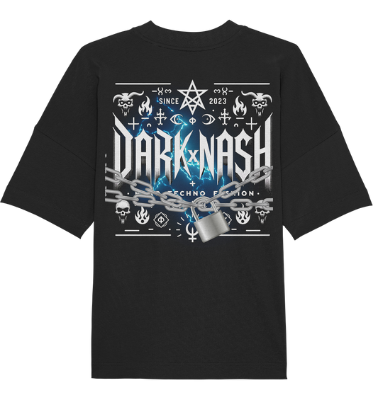 DARKXNASH Chain (Backprint) - Organic Oversize Shirt