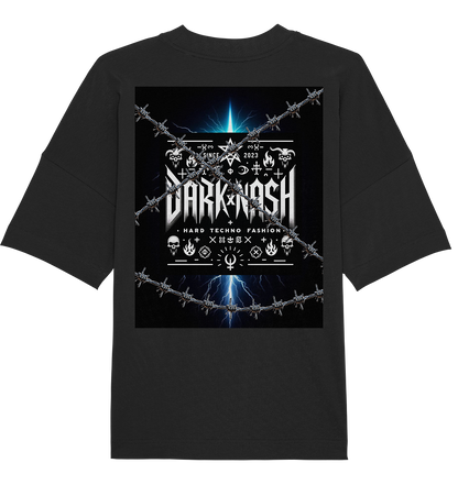 DARKXNASH Barbed Wire (Backprint) - Organic Oversize Shirt