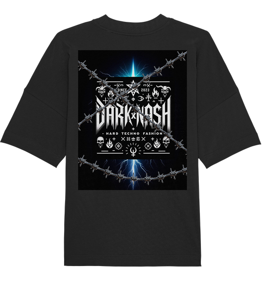 DARKXNASH  Stacheldraht (Backprint) - Organic Oversize Shirt