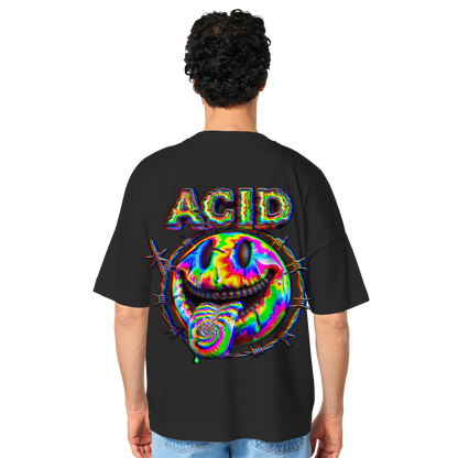 Acid Smile - Organic Oversized Shirt