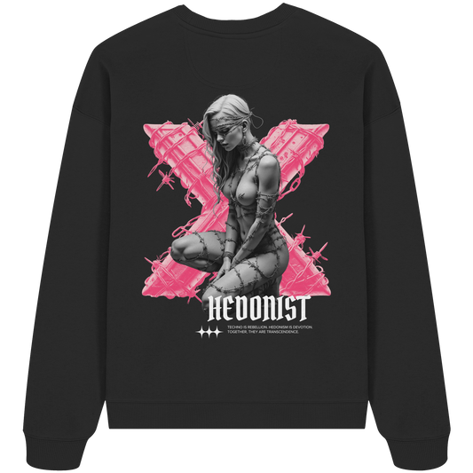 Pink Hedonist - Organic Oversize Sweatshirt