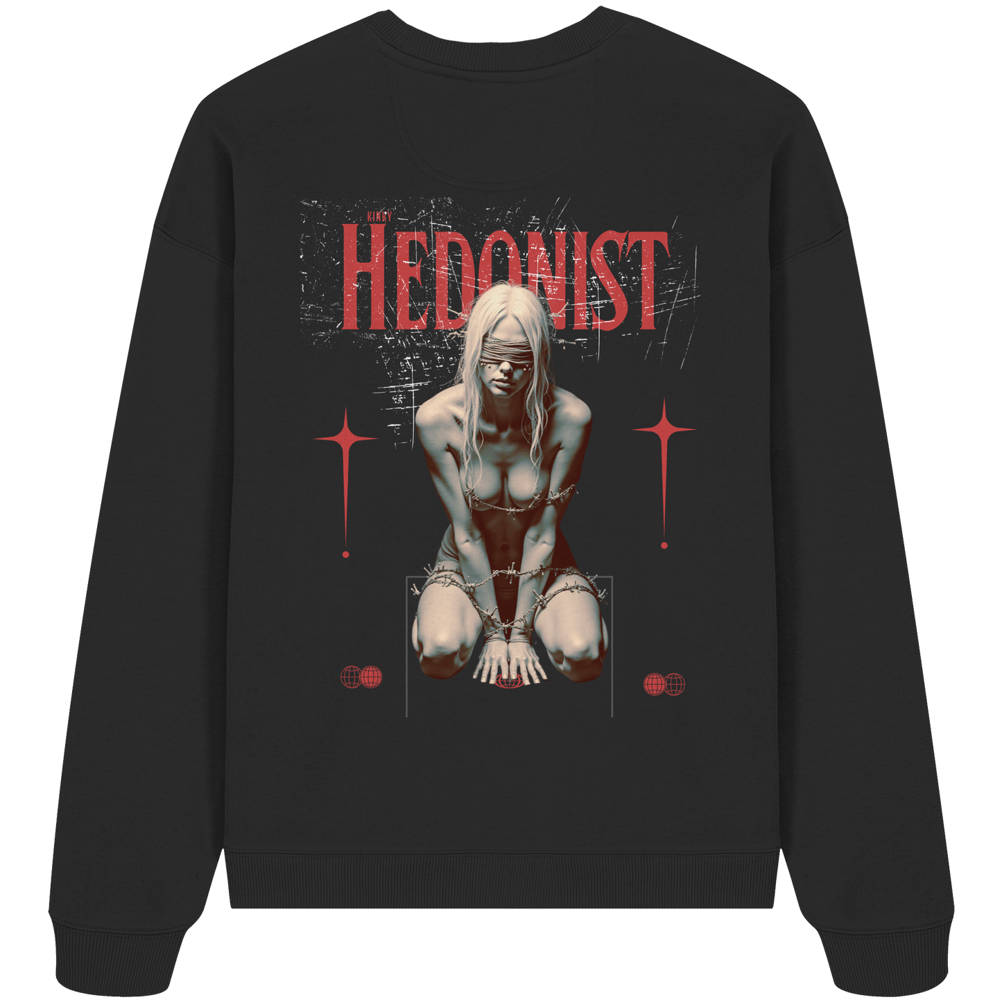 Kinky Hedonist - Organic Oversize Sweatshirt