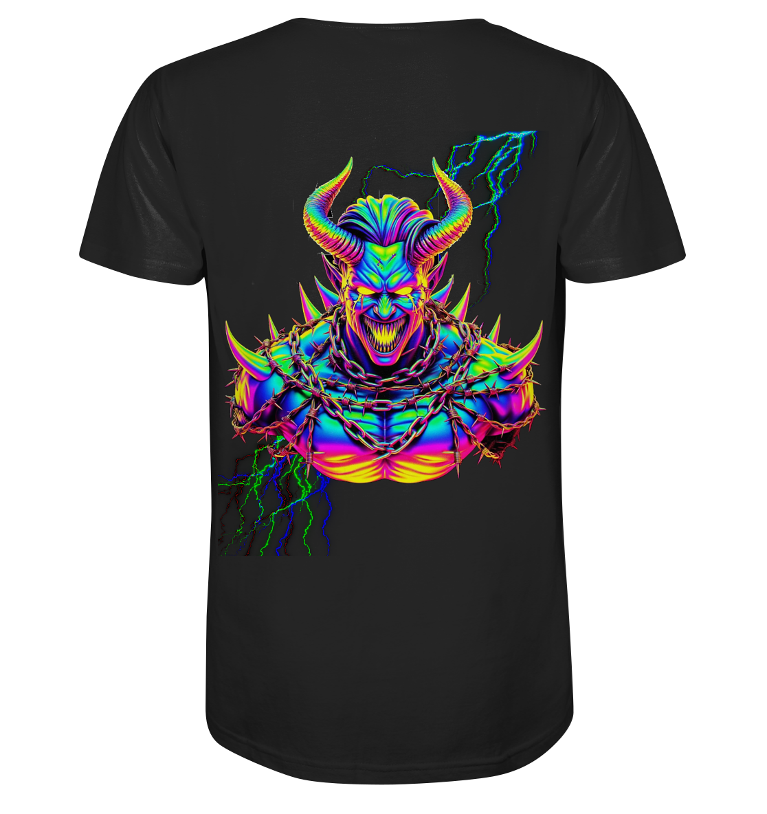 Neon Acid Demon - Organic Shirt