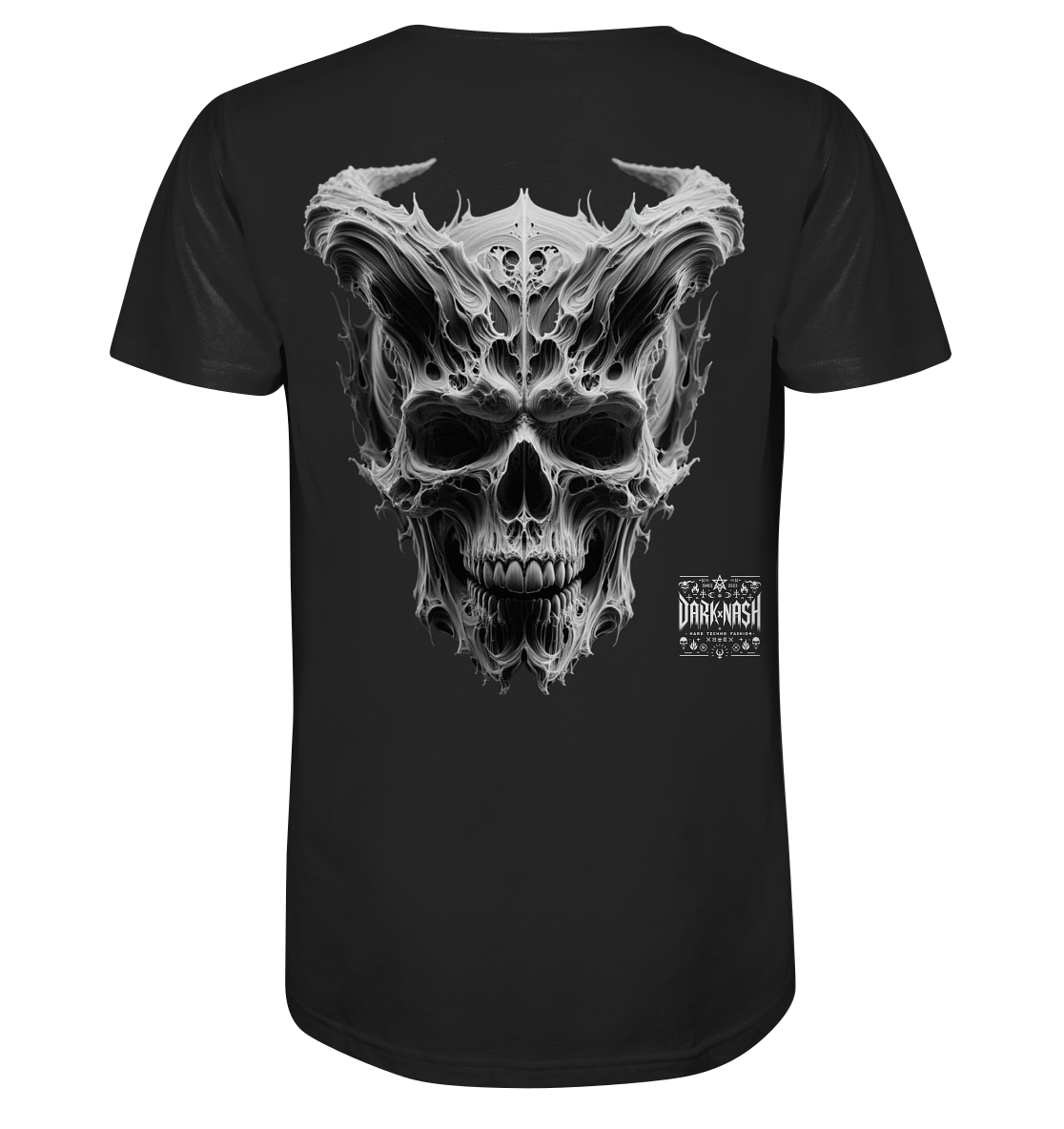 Hard Techno Phantom (Backprint) - Organic Shirt