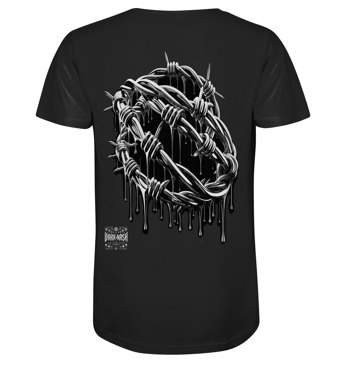 Barbed Wire (Backprint) - Organic Shirt