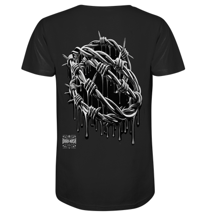 Stacheldraht (Backprint) - Organic Shirt