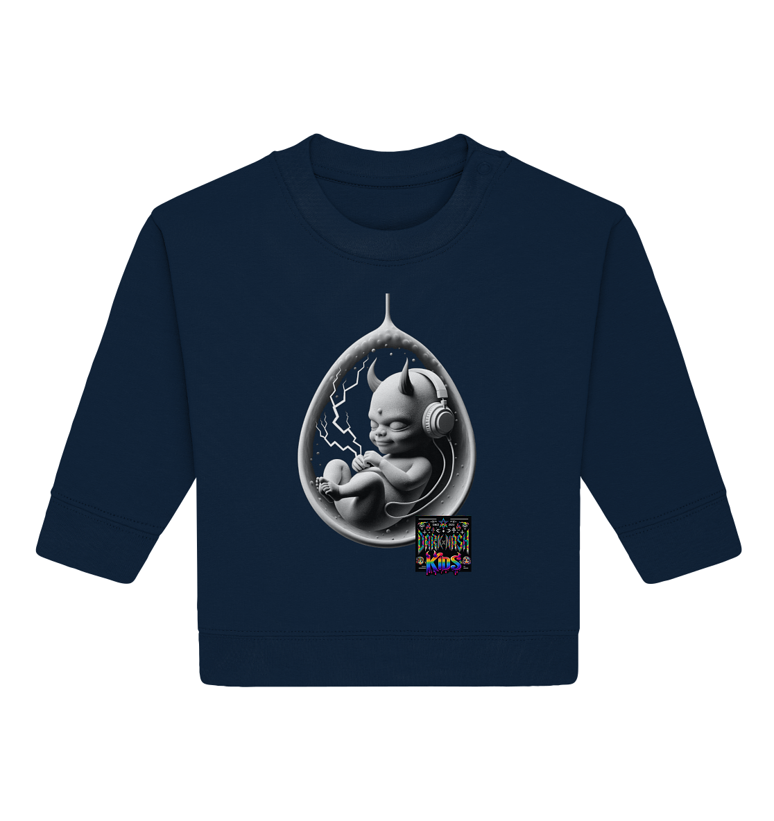 Techno MiniBeats - Baby Organic Sweatshirt