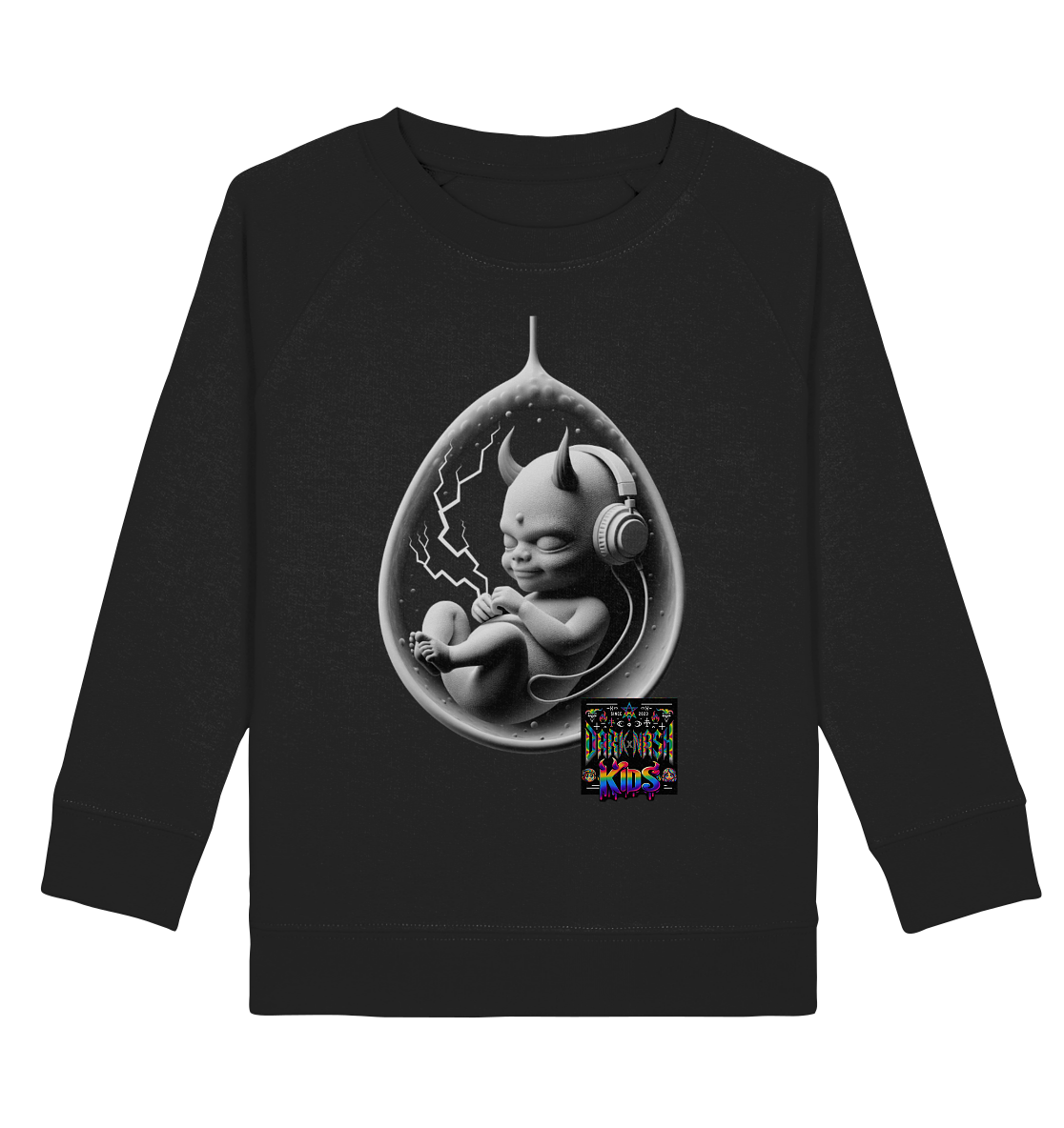 Techno MiniBeats - Kids Organic Sweatshirt