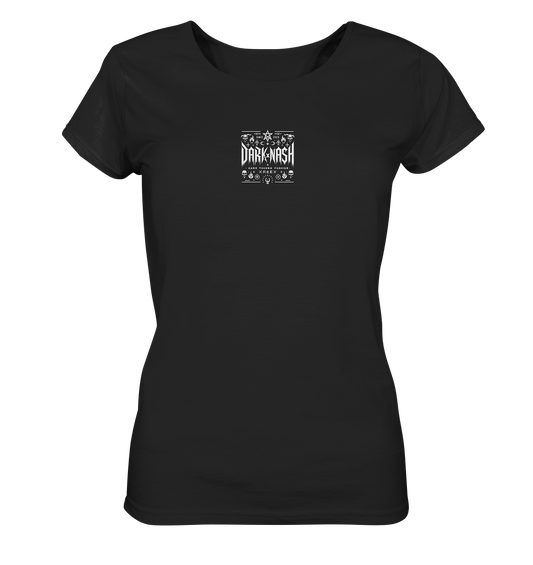 DARKXNASH Hard Techno (Backprint) - Ladies Organic Shirt