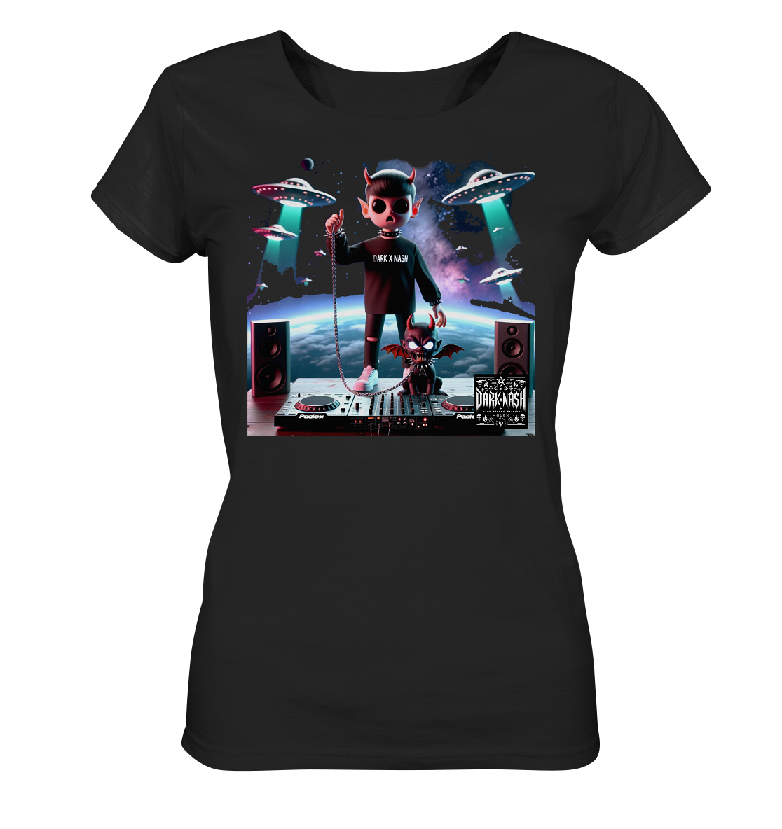 Intergalactic Soundmaster - Ladies Organic Shirt