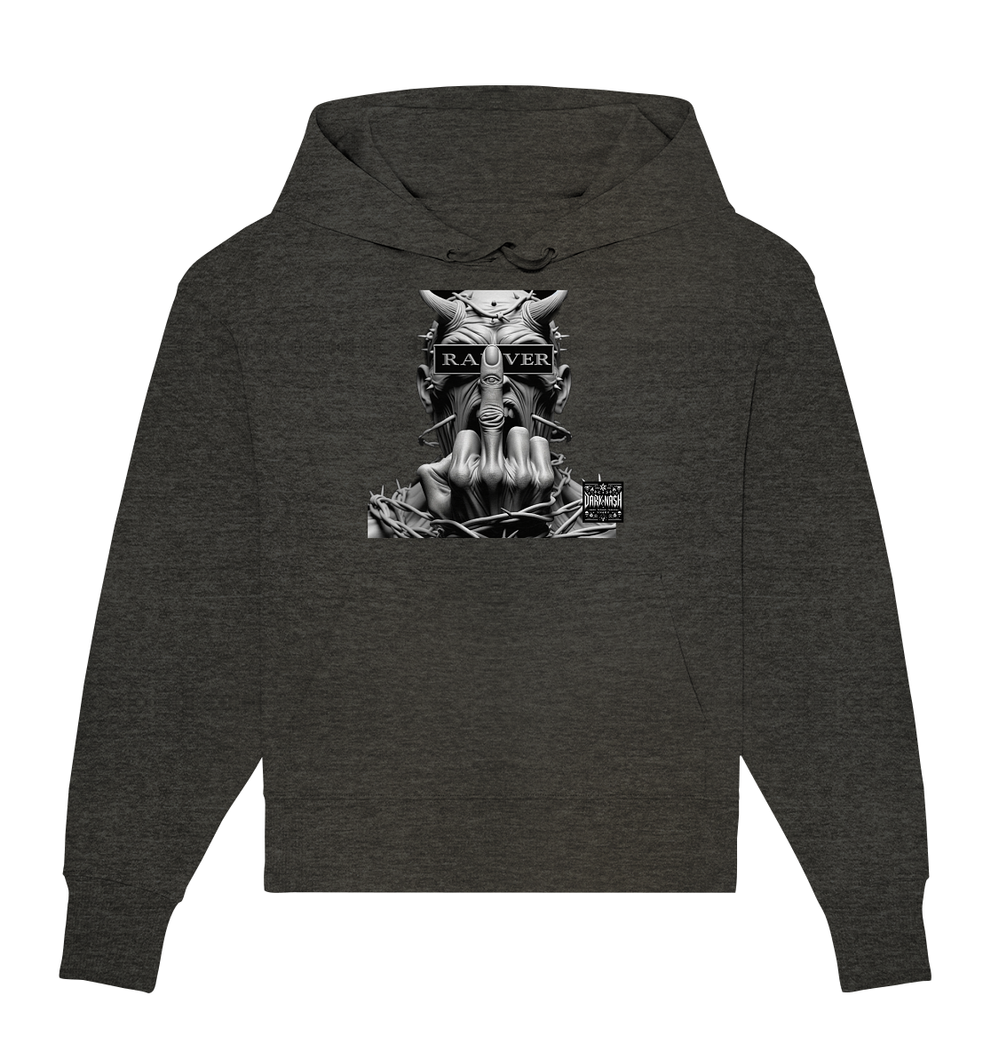 Devil Raver - Organic Oversize Hoodie