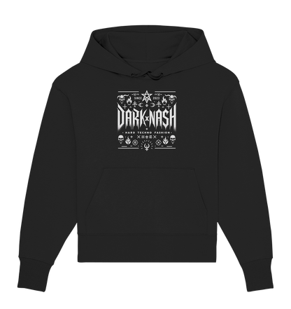 DARKXNASH Barbed Wire (Backprint) - Organic Oversize Hoodie