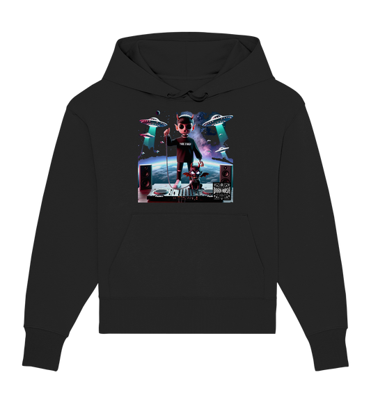 Intergalactic Soundmaster - Organic Oversized Hoodie