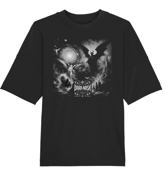 Cosmic Duality - Organic Oversize Shirt