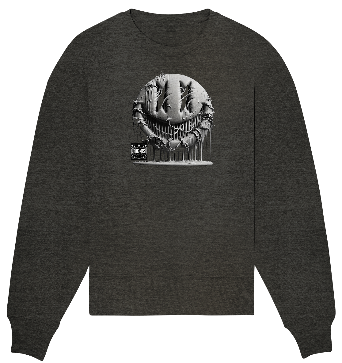 Acid Smiley – Das pulsierende Herz der Rave-Kultur - Organic Oversize Sweatshirt