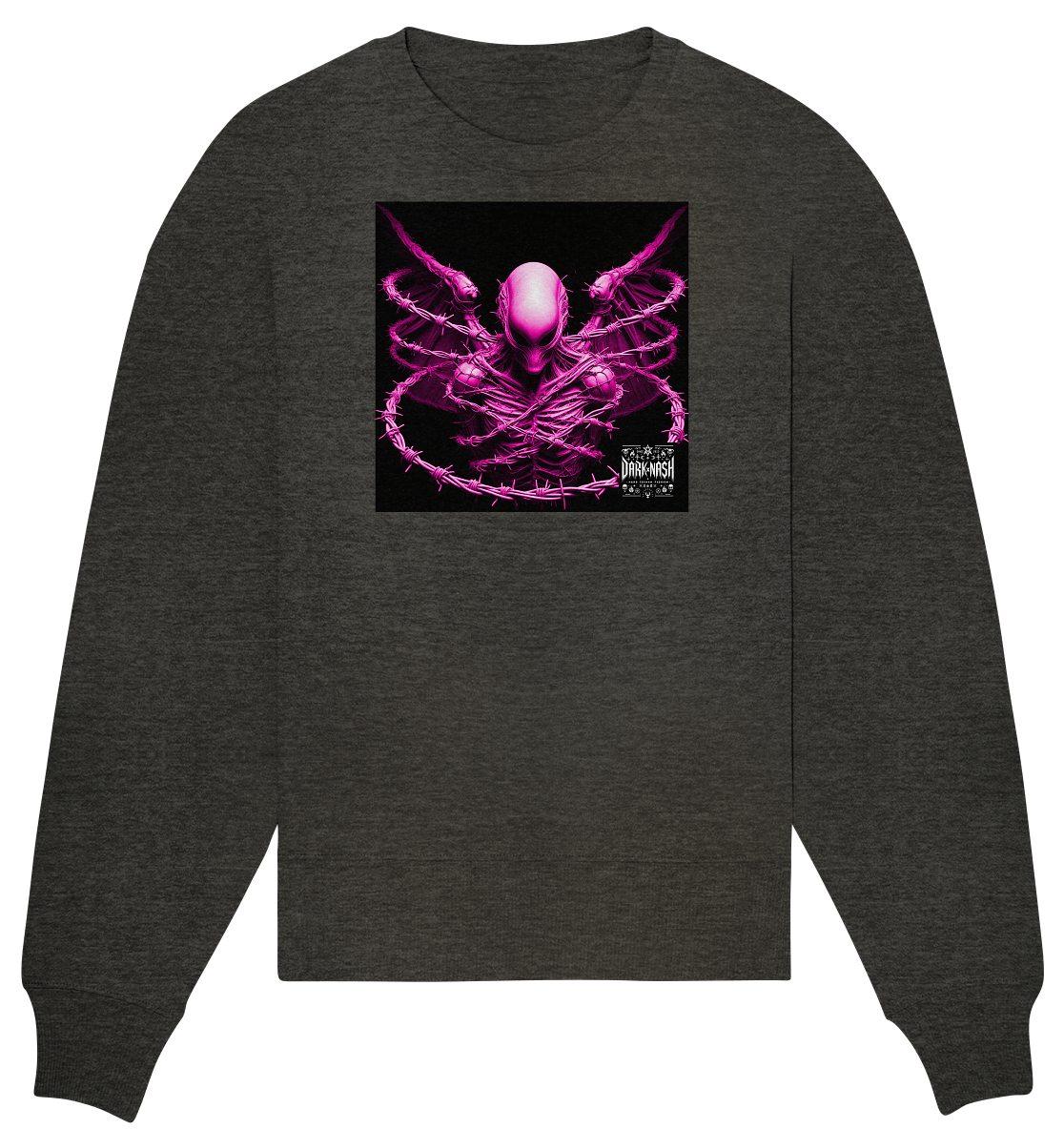 Cosmic Core Rave Essence - Organic Oversize Sweatshirt