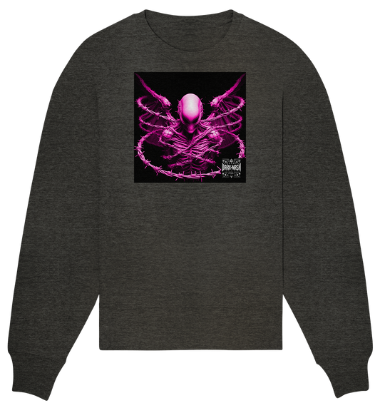 Cosmic Core Rave Essence - Organic Oversize Sweatshirt