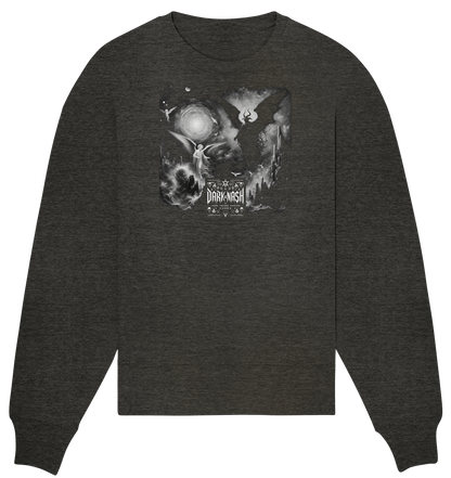 Cosmic Duality - Organic Oversize Sweatshirt