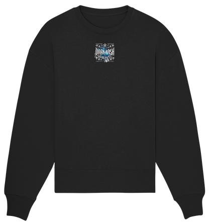 Rebel Pulse (Backprint) - Organic Oversized Sweatshirt