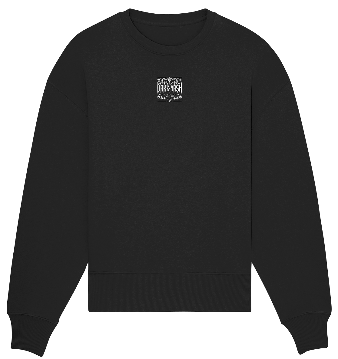 DARKXNASH  Hard Techno (Backprint) - Organic Oversize Sweatshirt