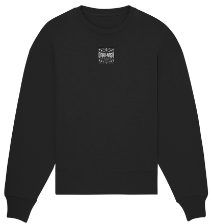 DARKXNASH  Hard Techno (Backprint) - Organic Oversize Sweatshirt