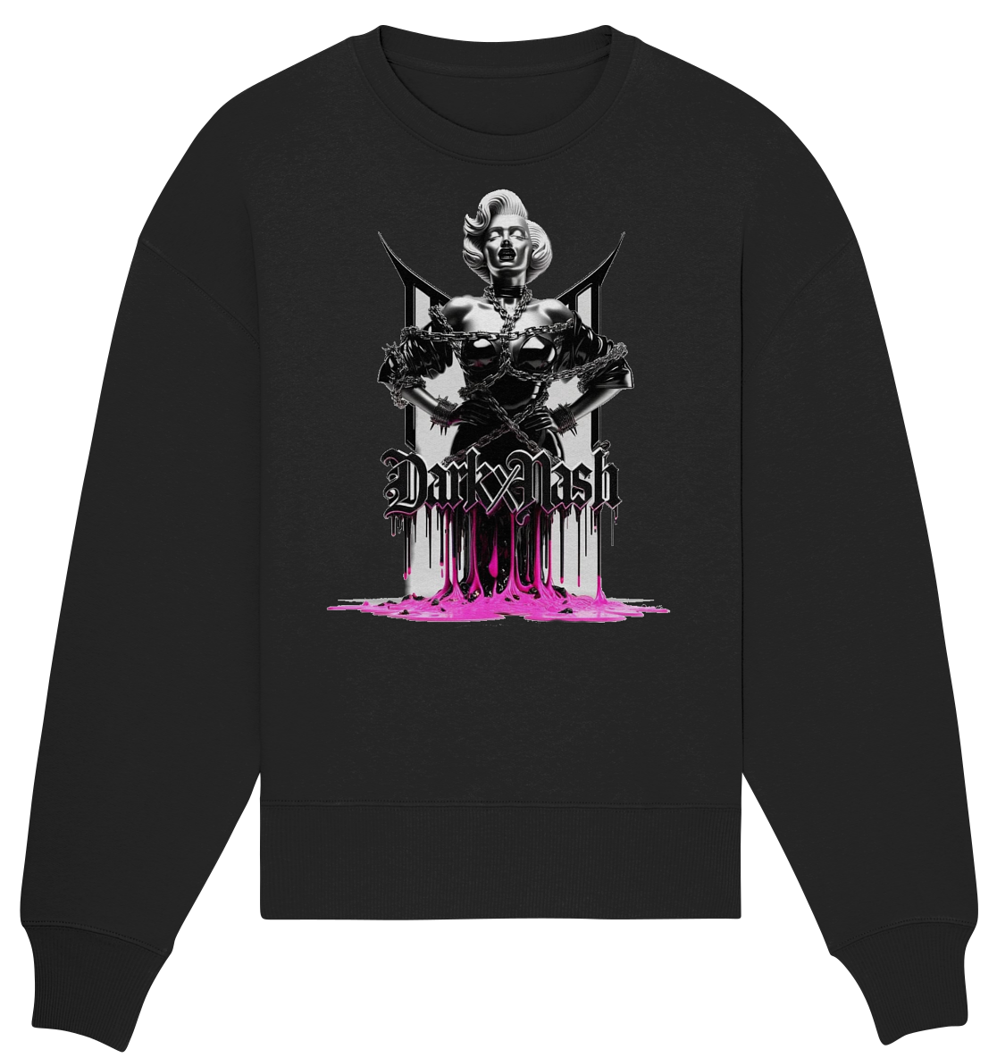 Techno Diva - Organic Oversized Sweatshirt