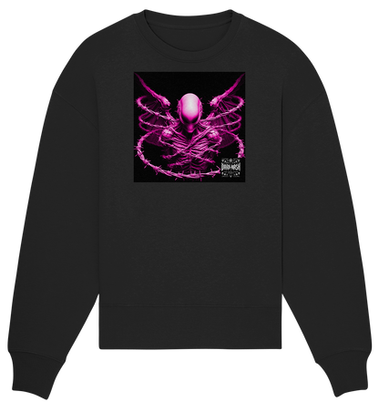 Cosmic Core Rave Essence - Organic Oversize Sweatshirt