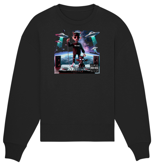 Intergalactic Soundmaster - Organic Oversize Sweatshirt